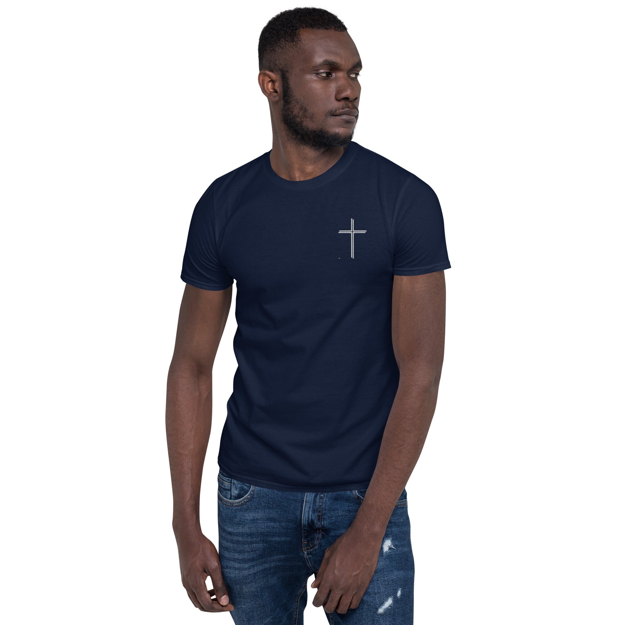 Short-sleeve Unisex T-shirt | Christian | Cross - Etsy