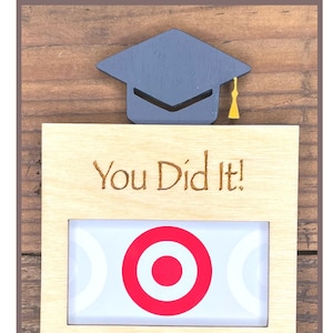 Graduation SVG-Gift Card Holder-Glowforge file-Laser Cutting File-Special Occasion svg-Digital Download svg-Graduation Gift-Congratulations
