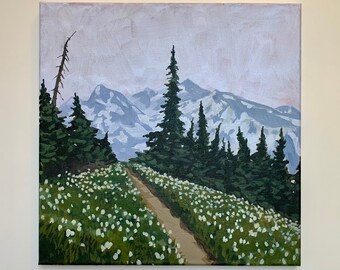 Wildflower Ridge (Original Acrylic on Canvas)