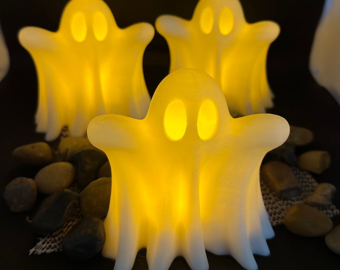 Ghost - BOO | Cute and Spooky | Halloween Decor | Horror | Home Hardware | 3D Printed  | Present | Easter