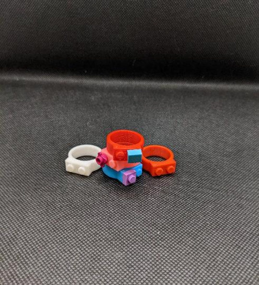 LEGO Brick Ring | Custom 3D Print Building Block Jewelry - Etsy