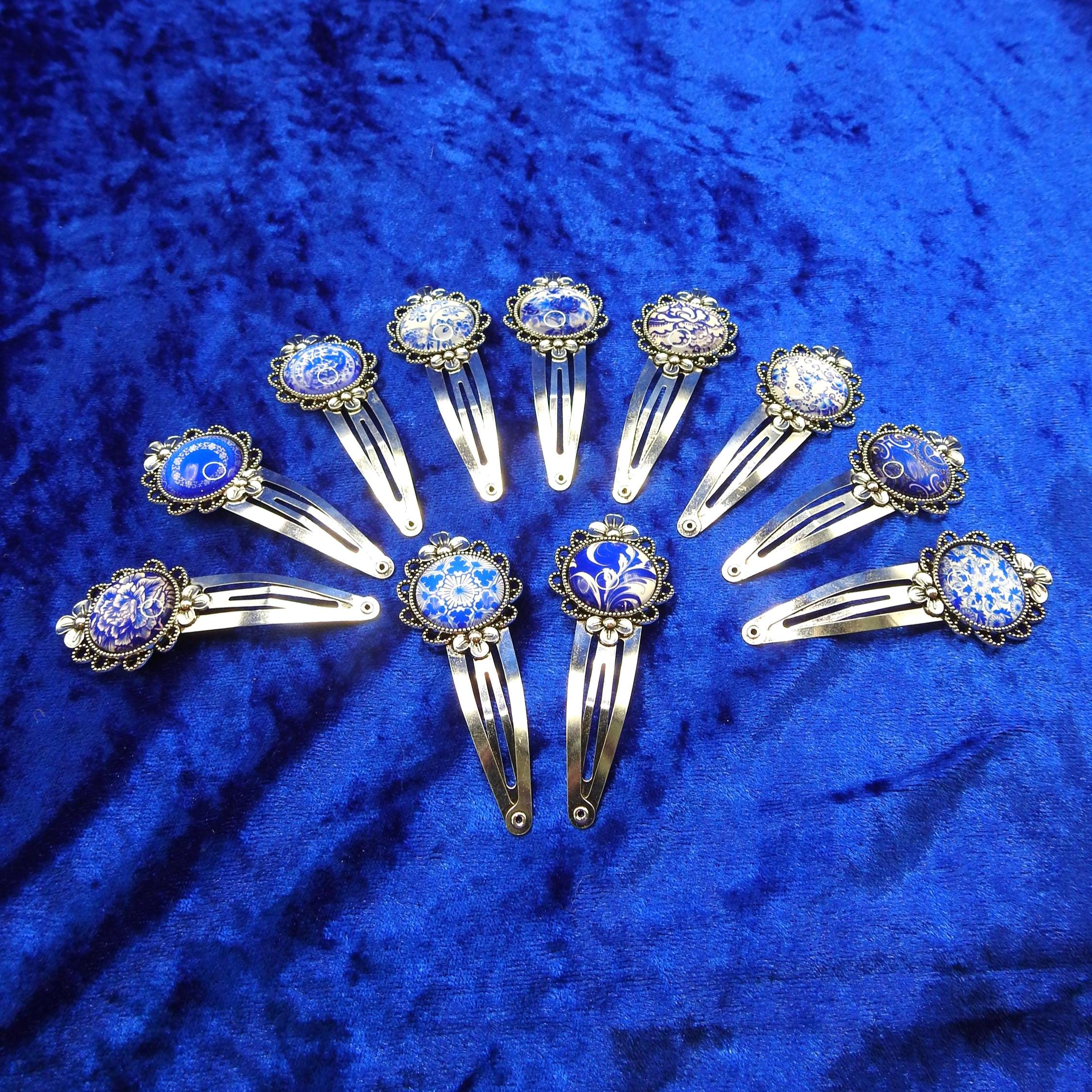 Glass Barrettes - Etsy