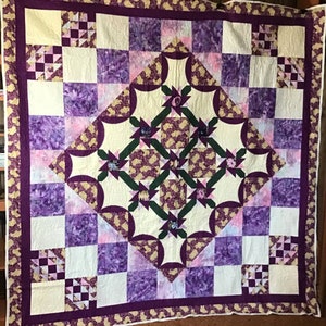 Purple  Queen Quilt