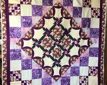 Purple  Queen Quilt