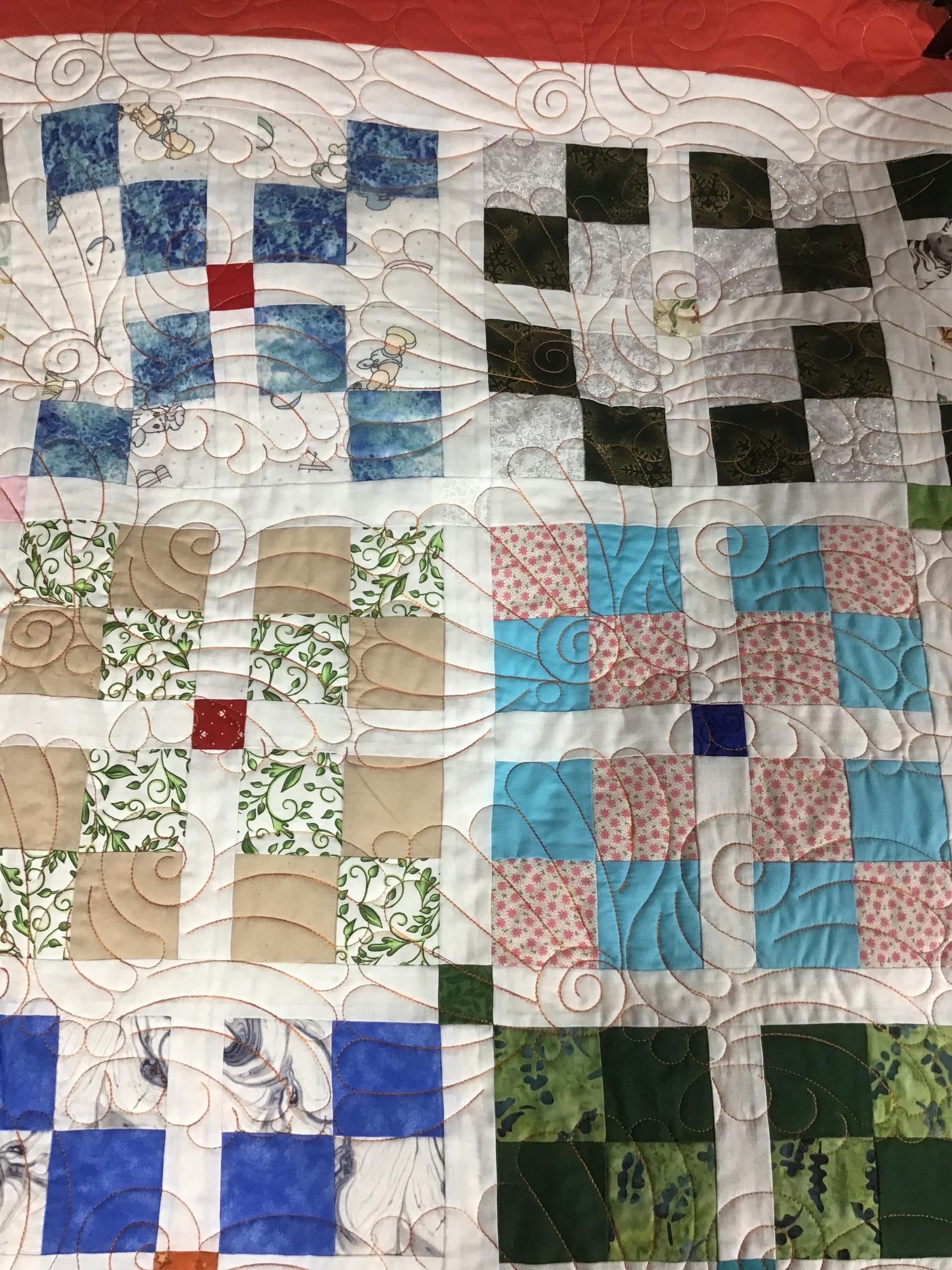 Quantock Patterns Quadrangle Pattern King - Etsy