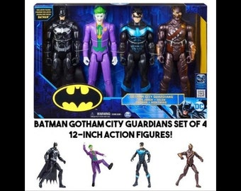 Batman Gotham Guardian DC Comics 5 Buttons Button Set 15x10cm #99275 