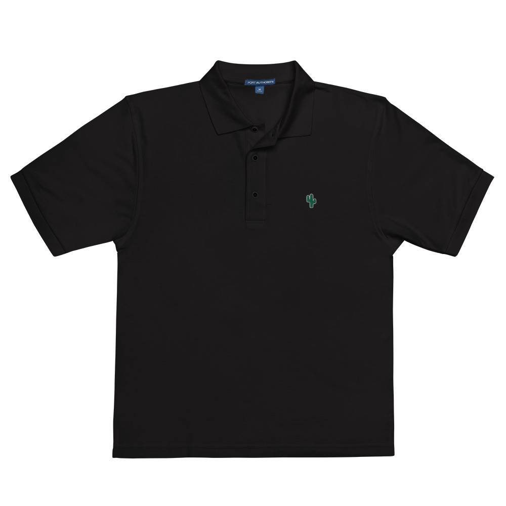 Cactus Embroidered Polo Shirt | Minimal Polo - Etsy