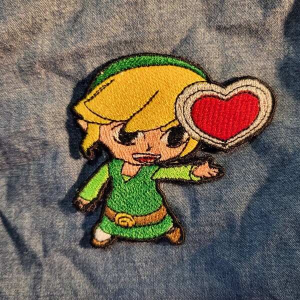 Link with heart Patch