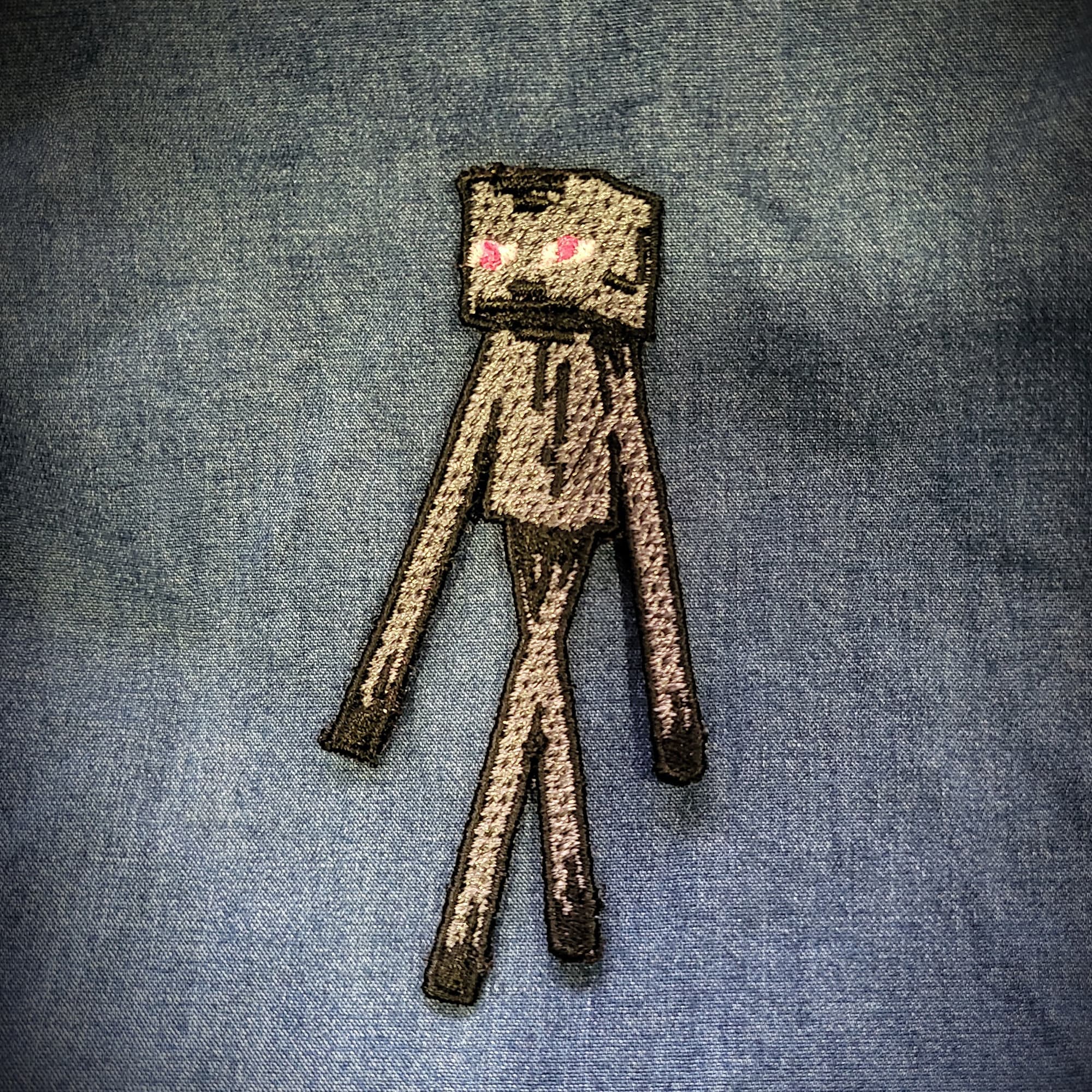 Minecraft Enderman Embroidered Beanie