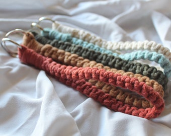 Macrame Wristlet & Lanyard