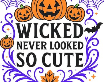 Calabaza de Halloween SVG / Clipart de Cricut malvado
