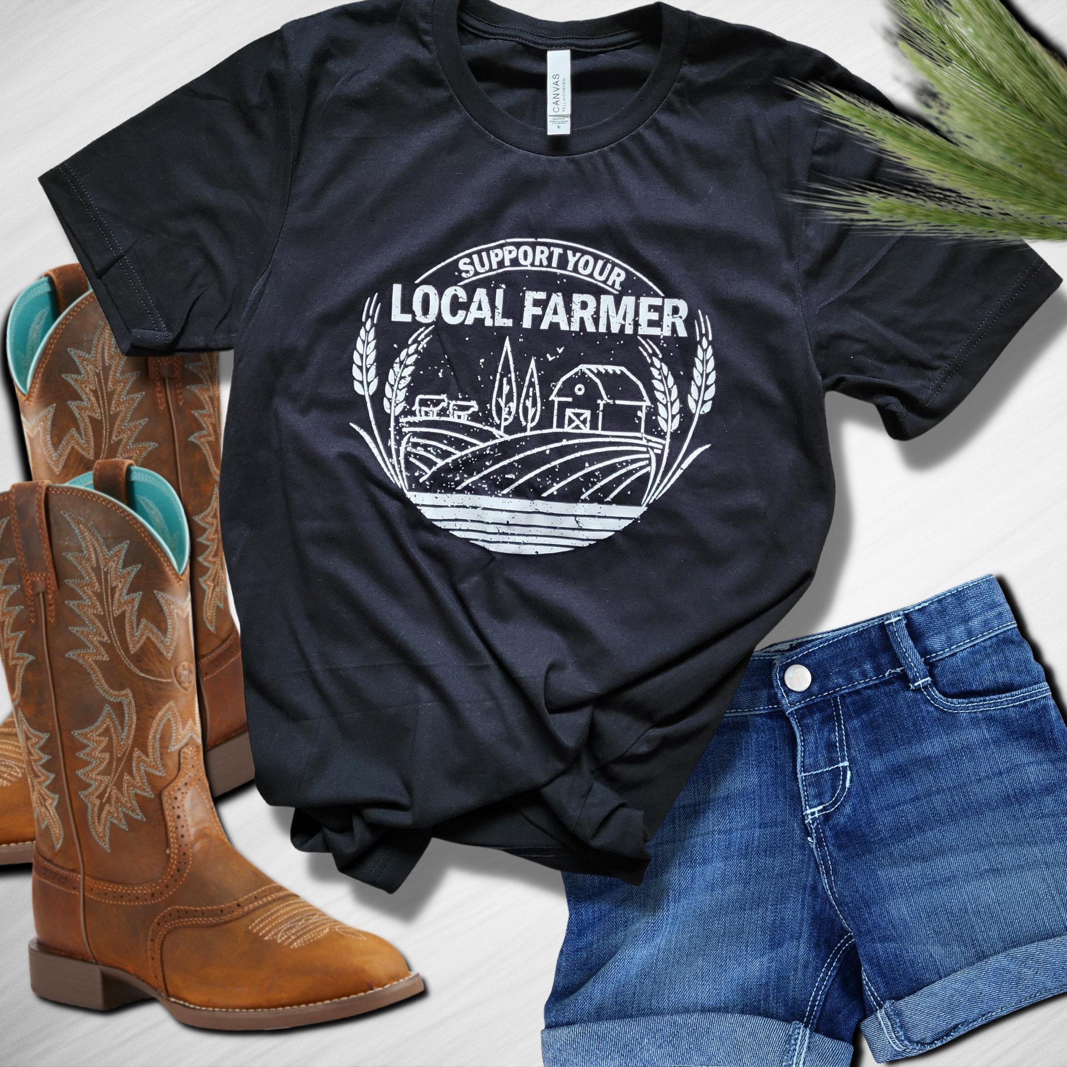 Support Your Local Farmer T-shirt Women 