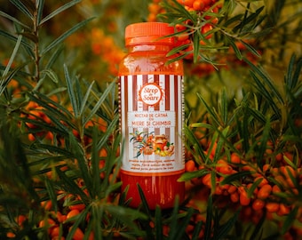 Sea Buckthorn juice with Ginger&Honey 250ml,  Nectar de catina cu Ghimbir si Miere 250 ml