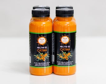 Sea Buckthorn juice 100% , Nectar de catina -250 ml
