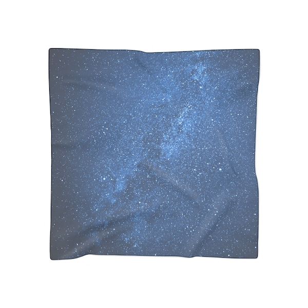 Milky Way Galaxy, Night Sky, Stars, Constellations Poly Scarf