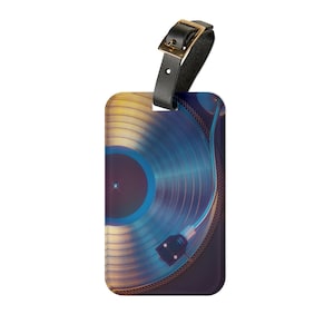 Album, Platenspeler, Platenspeler, Kofferlabel omdraaien
