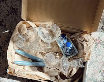 Vintage Home Decor Gift Box | Cottagecore Mystery Bundle