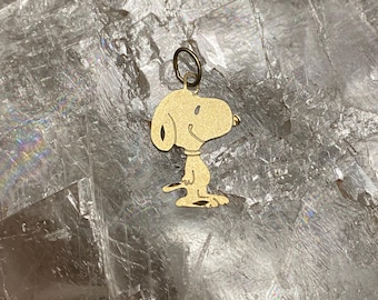 Vintage 14k Snoopy Charm Pendant