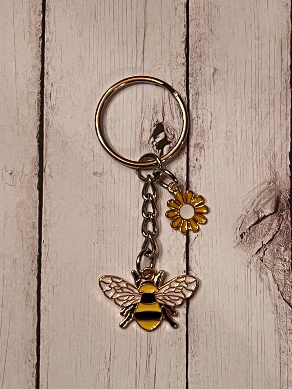 Porte clé abeille