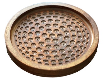 Golf Ball Desk Valet Key Tray - 6" x 6"