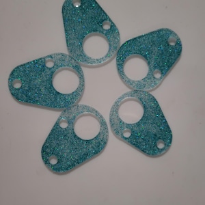 Teal Thread Drops- Floss Drops, Cross Stitch, Embroidery