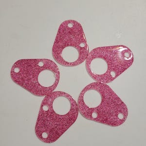 Pink Sparkle Thread Drops- Floss Drops, Cross Stitch, Embroidery