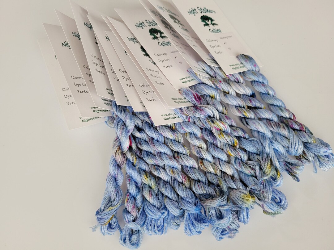 Witching Hour September Mystery Color, Hand Dyed Floss, Variegated