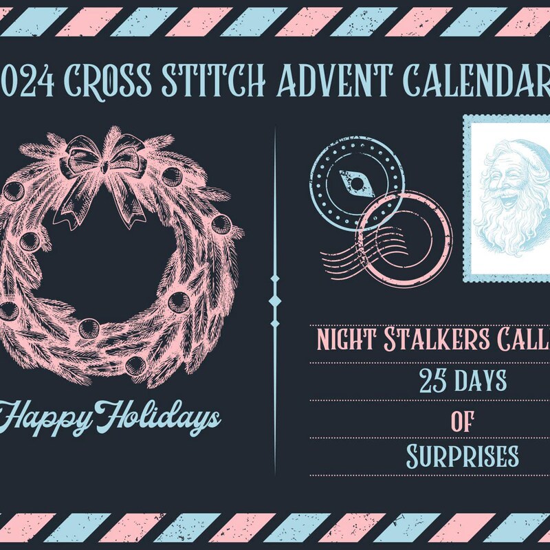 Cross Stitch Advent 2024 Etsy