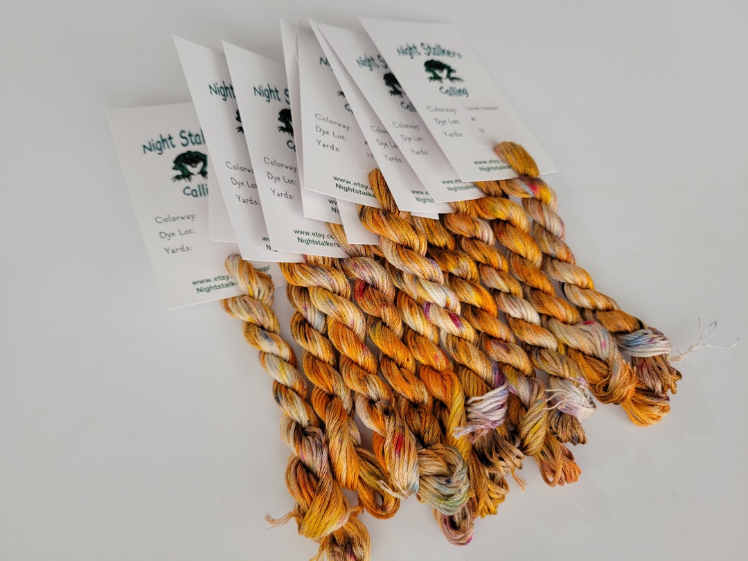 I Smell Children October Mystery Color Hand Dyed Floss, Variegated