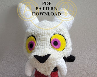 PDF DOWNLOAD - King of Demons The Owl House - Amigurumi Plush Crochet Pattern