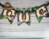 Safari Mickey Birthday Banner, Mickey Party Decoration, Safari Happy Birthday, safari Party Supplies, Safari Mickey High Chair Banner