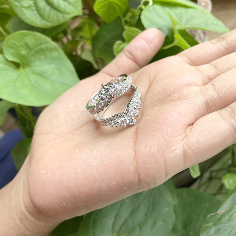 Diamond Enhancer Wrap Ring, Ring Guards & Spacers , 14K Gold Plated