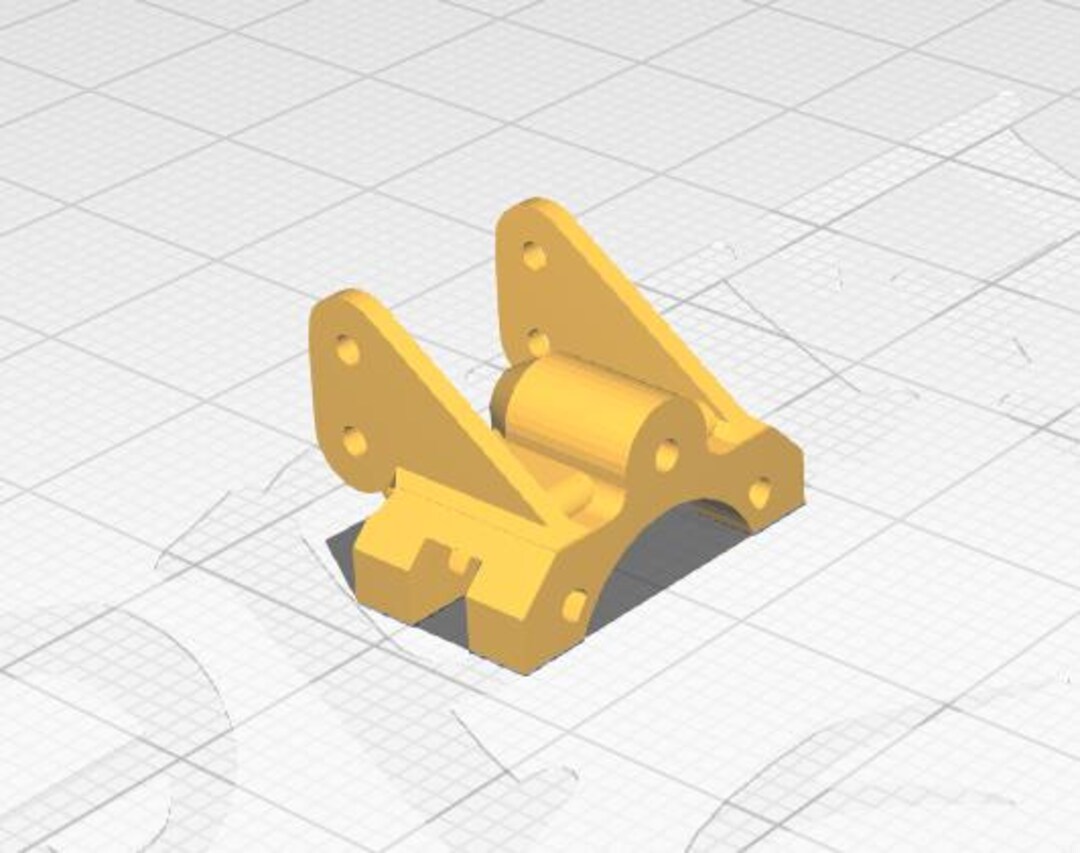 SCX24 Rear 4 Link Riser Limit Strap Mount 