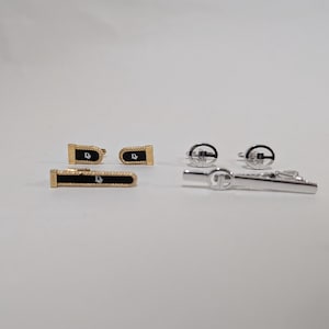 Lot Of Vintage Christian Dior and Dunhill Cufflinks and Tie Pin