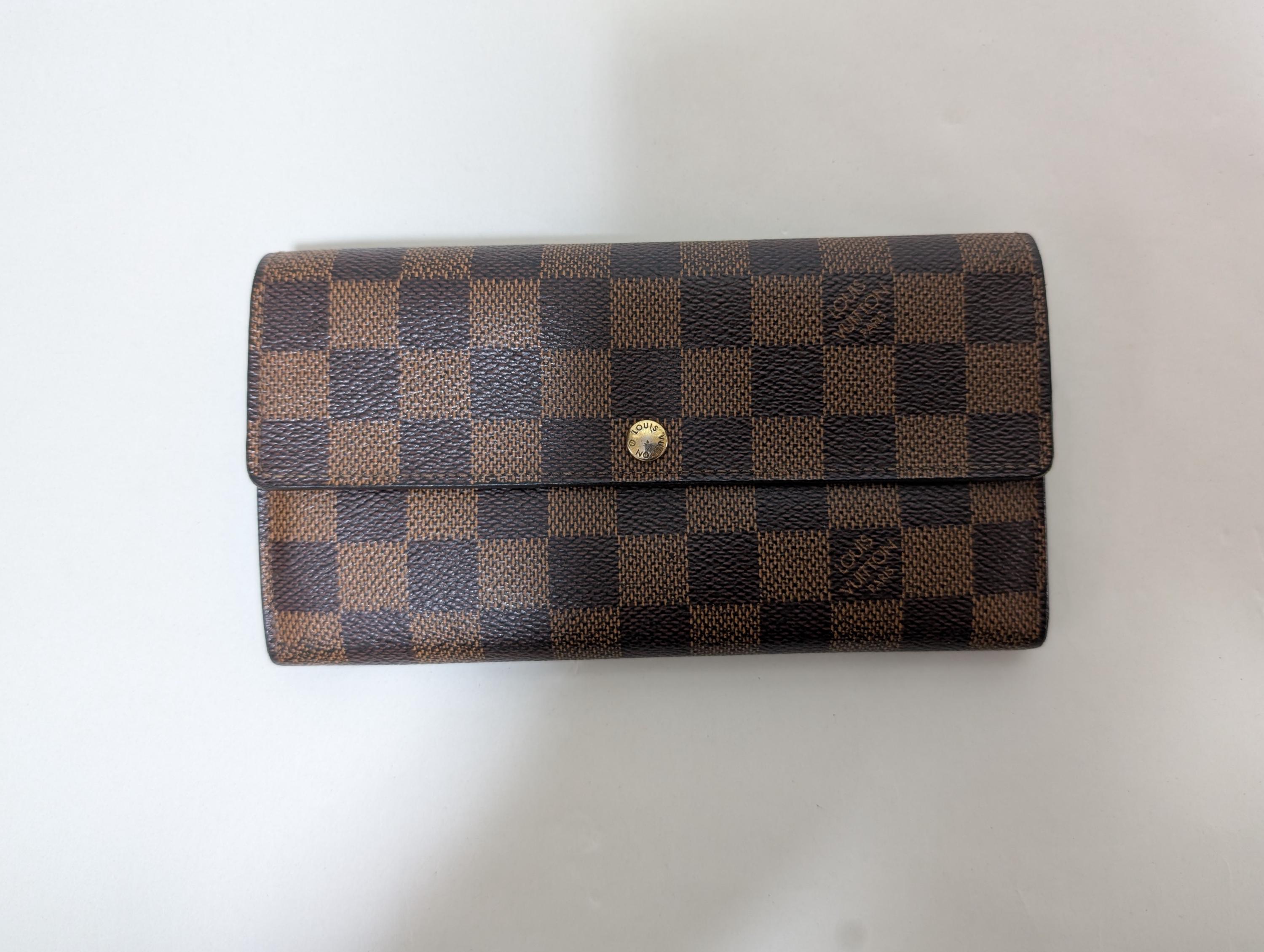 ダミエ ポルトフォイユサラ 長財布 ブラウン N61734 CT0180 ダミエ ポルトフォイユサラ 長財布 ブラウン N61734 CT0180 - メルカリ