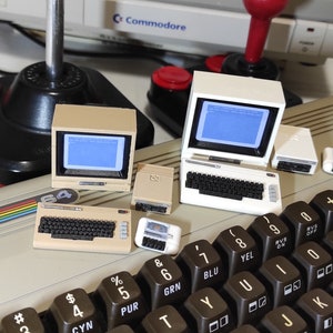 Commodore 64 Miniature C64 retro computer 8 bit image 2