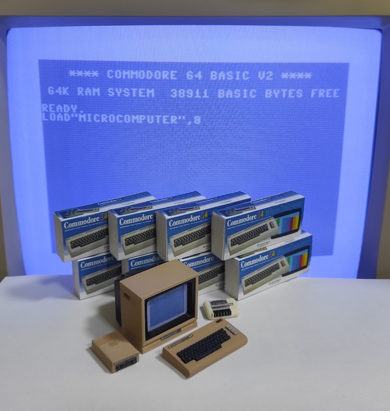 Commodore 64 Miniature C64 retro computer 8 bit image 7
