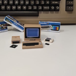 Commodore 64 Miniatura C64 computadora retro 8 bits imagen 4