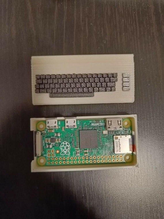 Retro Case for Raspberry Pi Zero and Zero 2W Board, Commodore 64