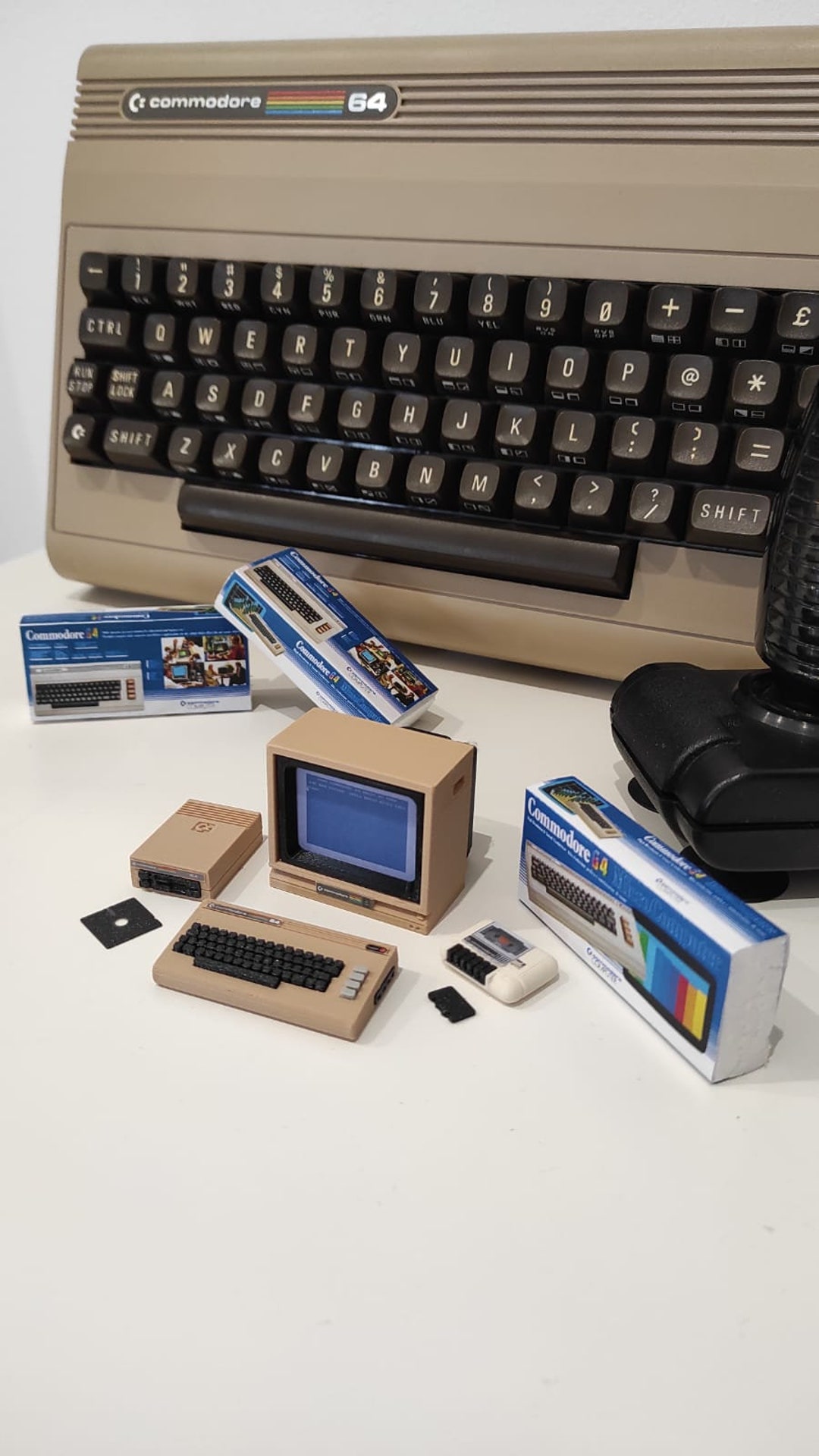 Commodore 64 Miniature C64 Retro Computer 8 Bit -  UK