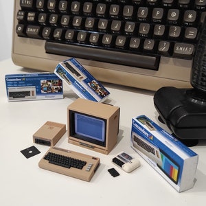 Commodore 64 Miniature C64 retro computer 8 bit image 1