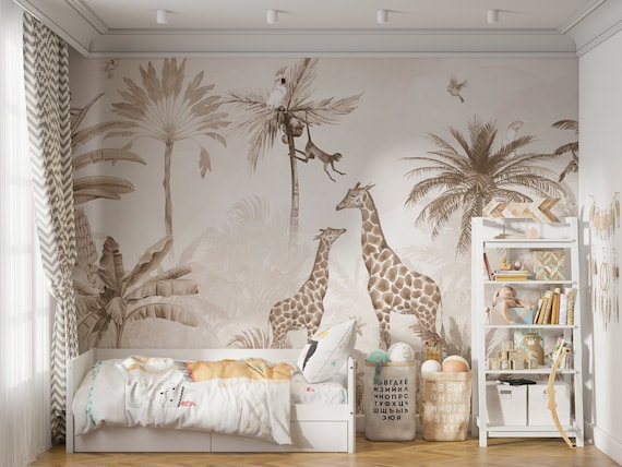 2本セット！HERMES 壁紙 JUNGLE LIFE BICOLORE Zim&Zou for Hermès : The Eternal Jungle – Studio Flodeau