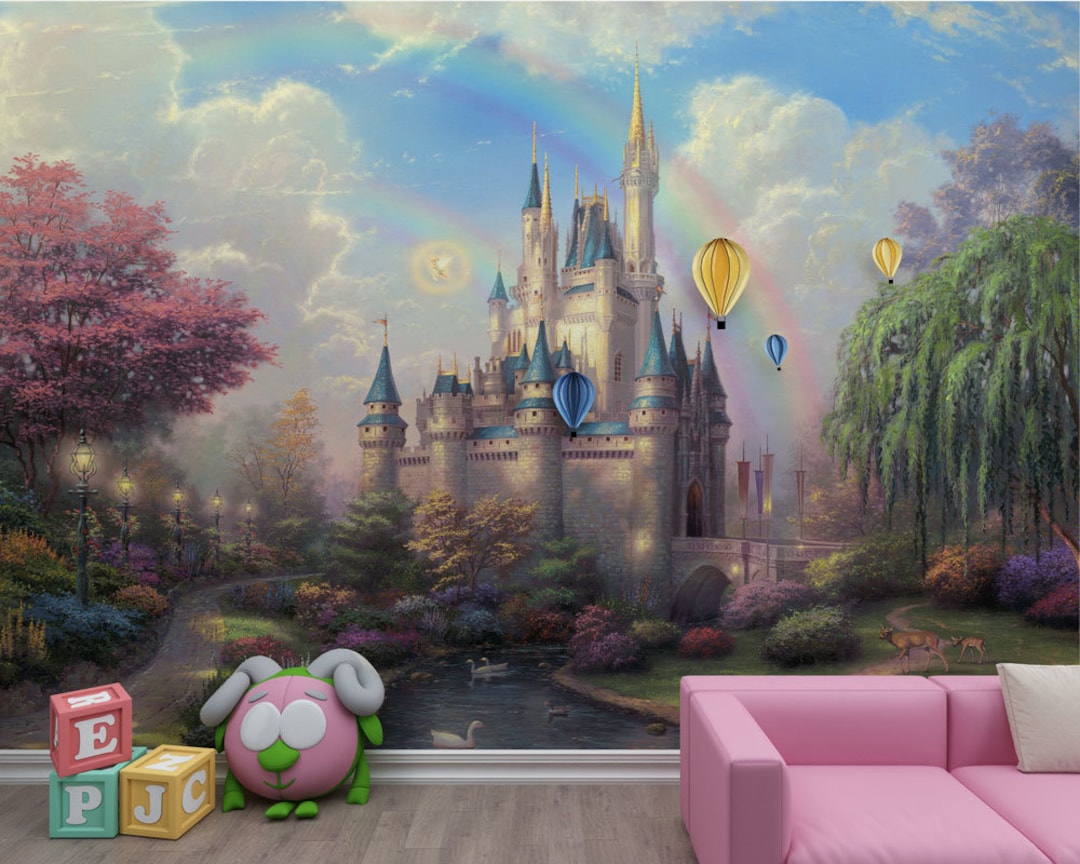 Disney Castle Wall Mural