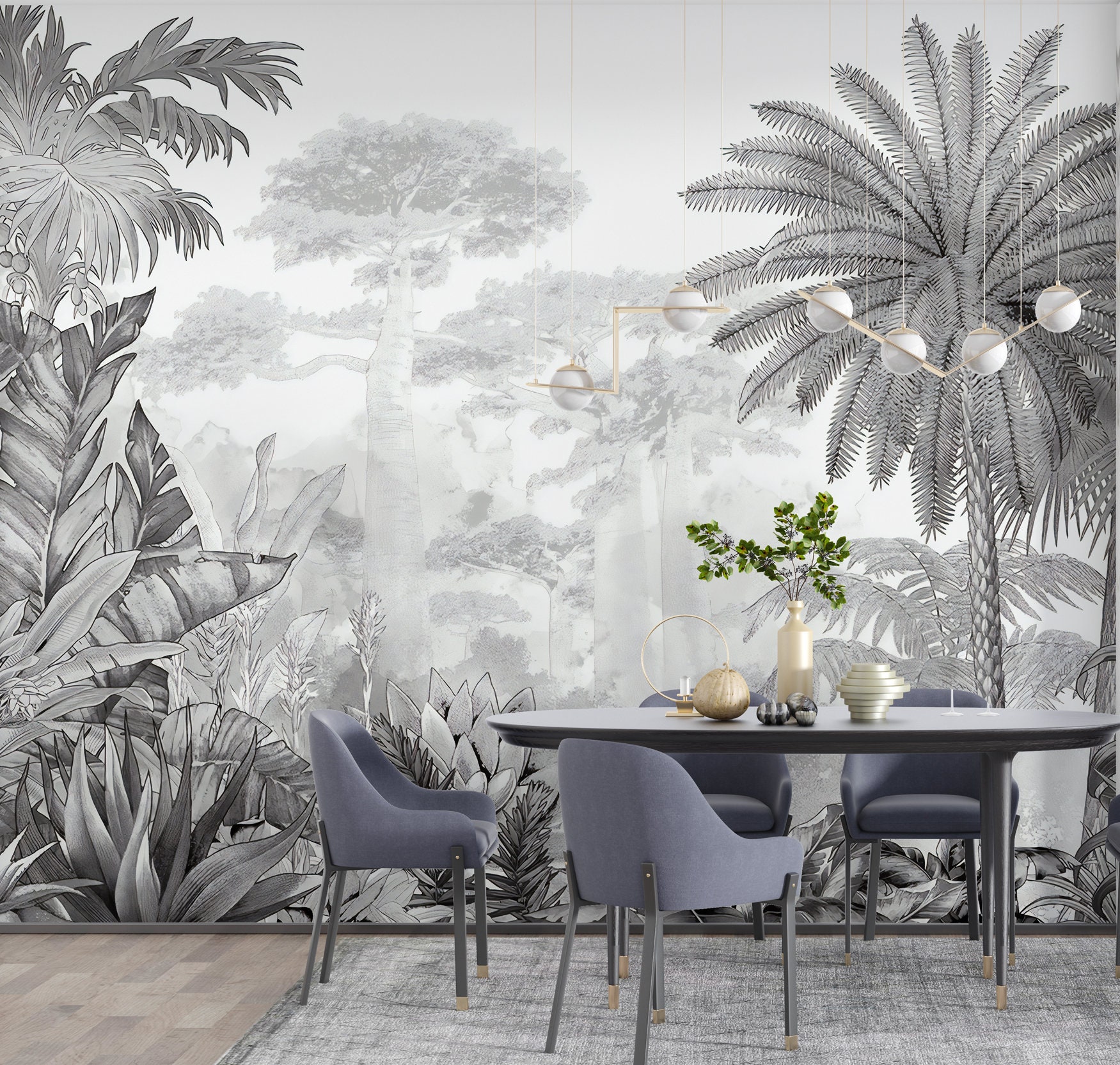 Papier peint Jungle & Tropical - Kam & Leon