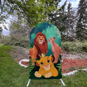 Rey Leon Backdrop Cover King Lion Polyester Props - Etsy