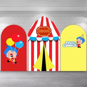 Plim Plim Backdrop, Circus Covers, Background Polyester