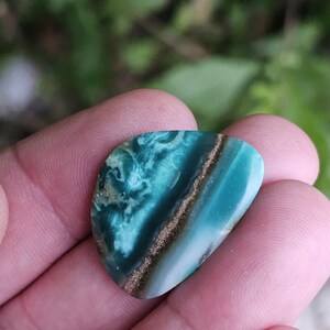 Petrified opal wood cabochon for jewelry making,multicolour jasper gemstone