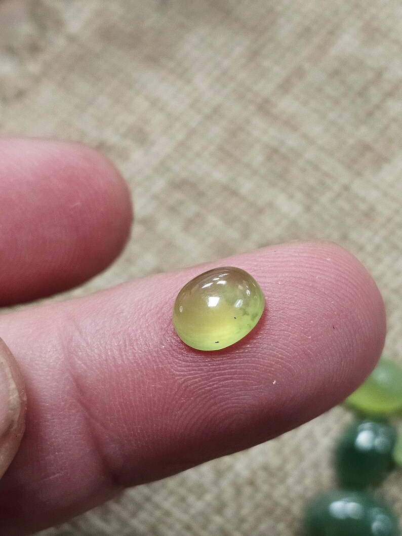 Perles Cœur En Vésuvianite (idocrase) – Gemme Naturelle – 96 Carats – Inde