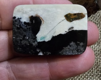 Cabochão de madeira opala petrificada para fabricação de joias, pedra preciosa de jaspe multicolorida