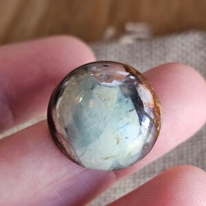 Petrified opal wood cabochon for jewelry making,multicolour jasper gemstone